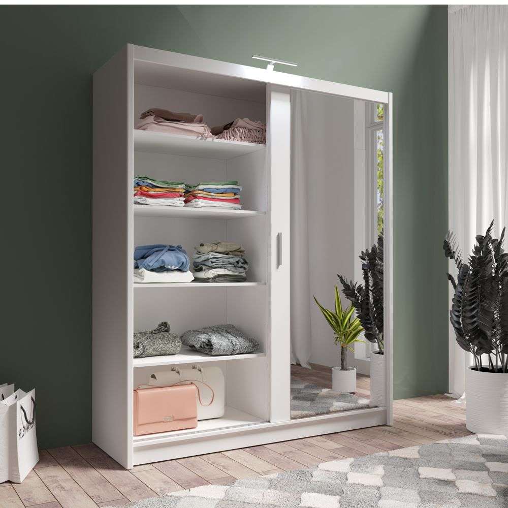 Wardrobe PARIS 180 White