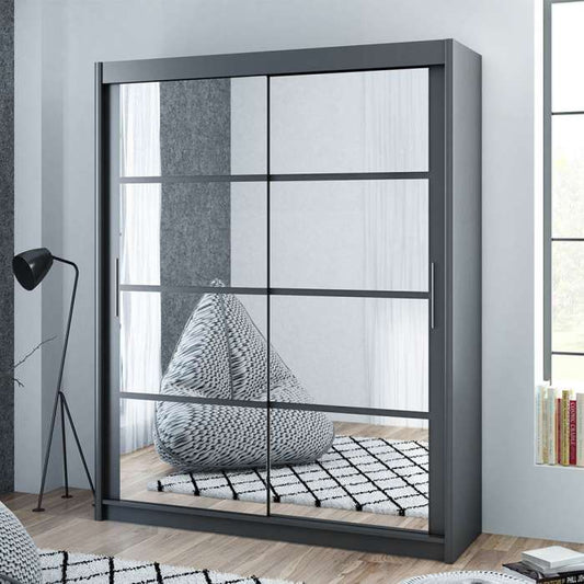 Wardrobe DAKOTA 160 Graphite