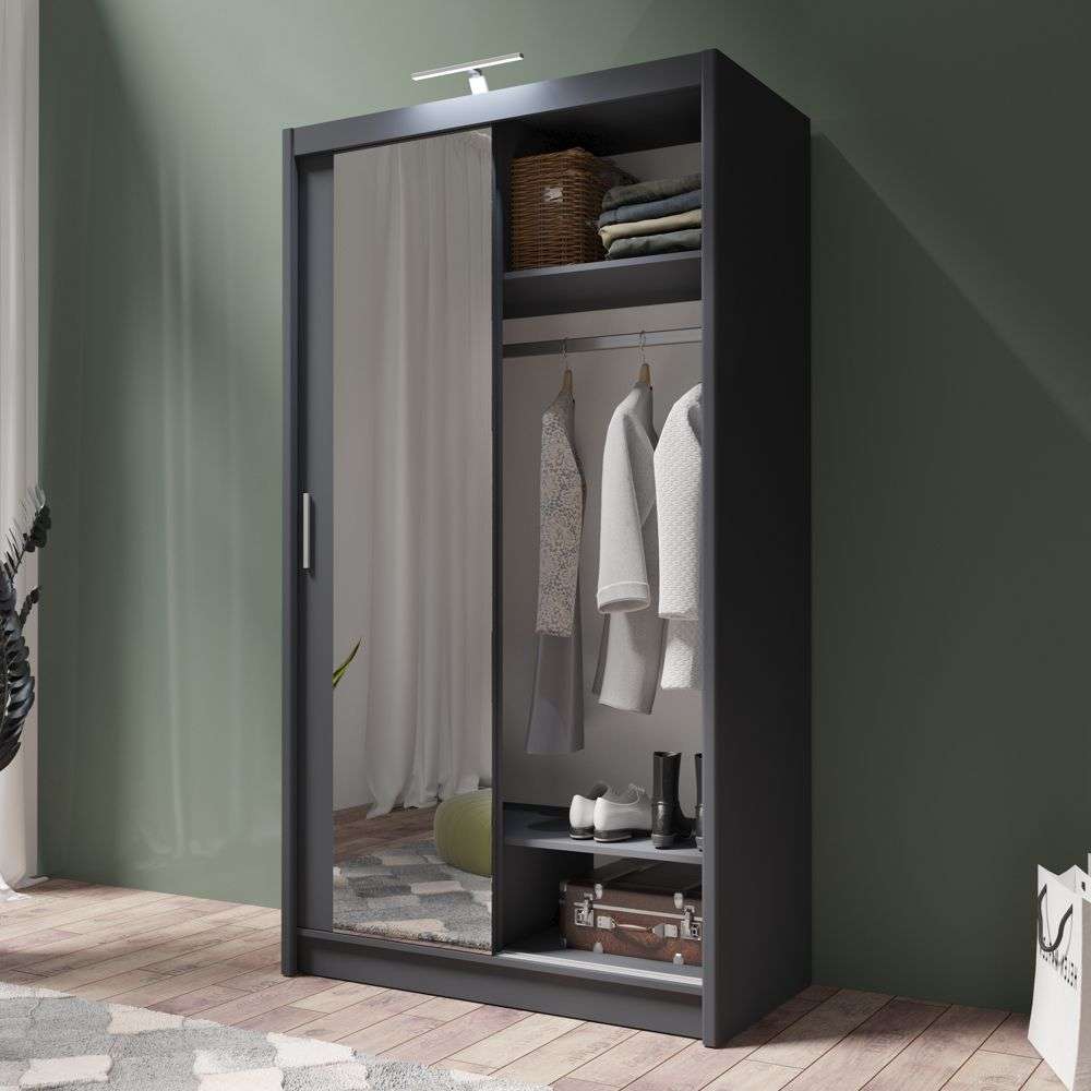 Wardrobe PARIS 120 Graphite