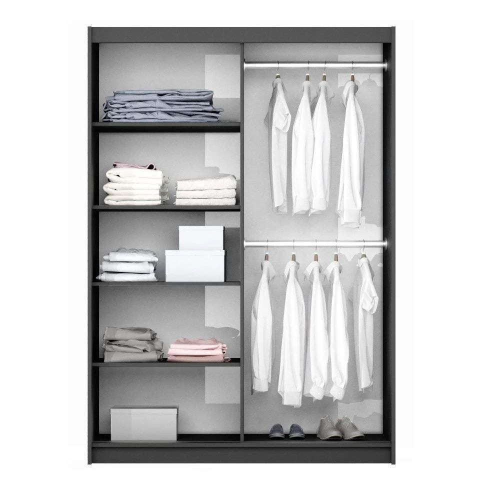 Wardrobe VIGO 150 Graphite