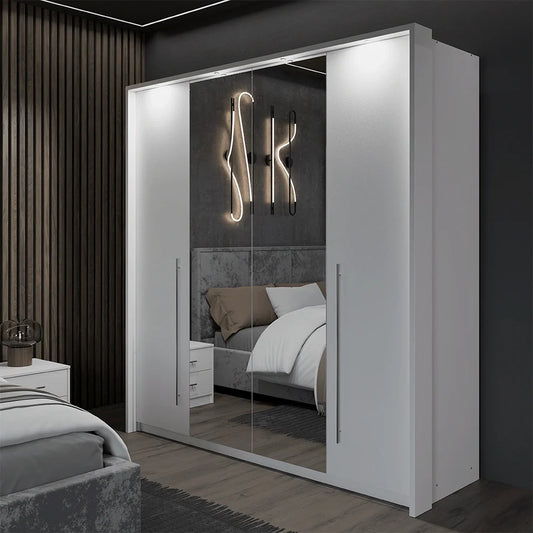 Wardrobe BREMA 210 White