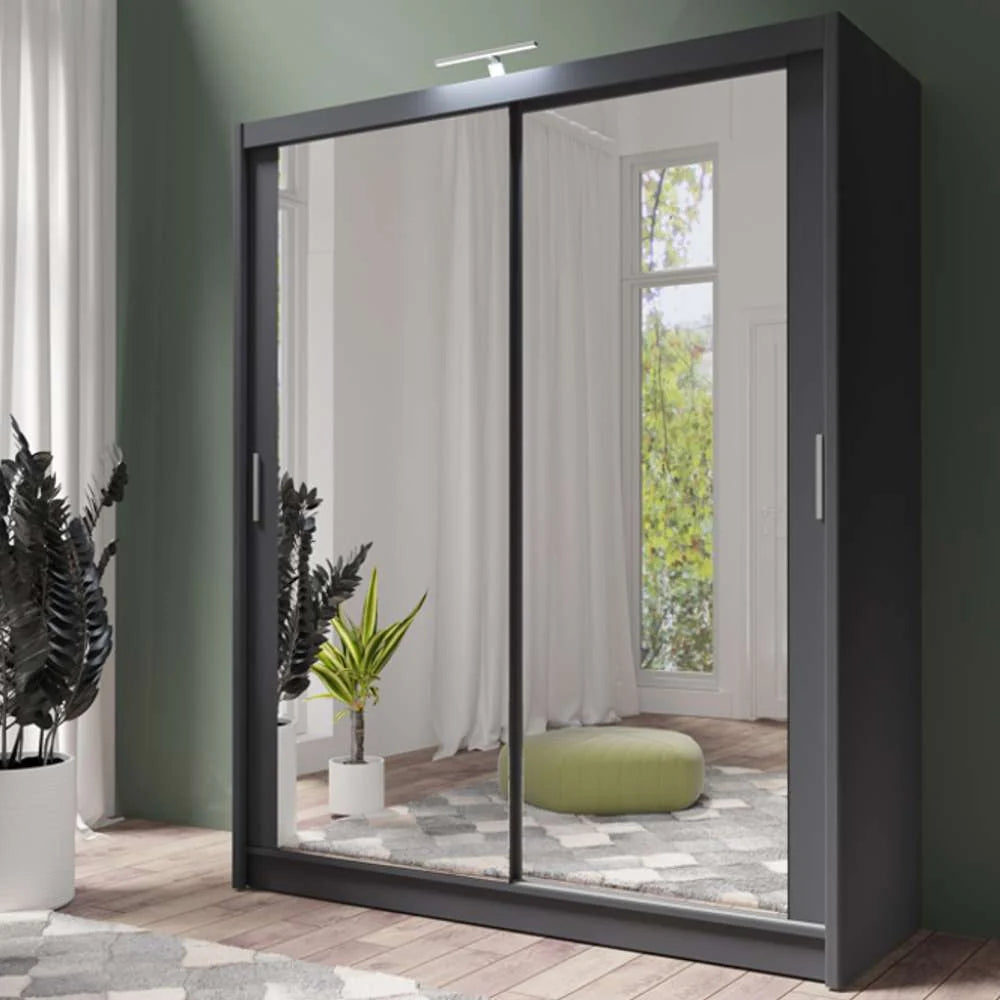 Wardrobe PARIS 180 Graphite