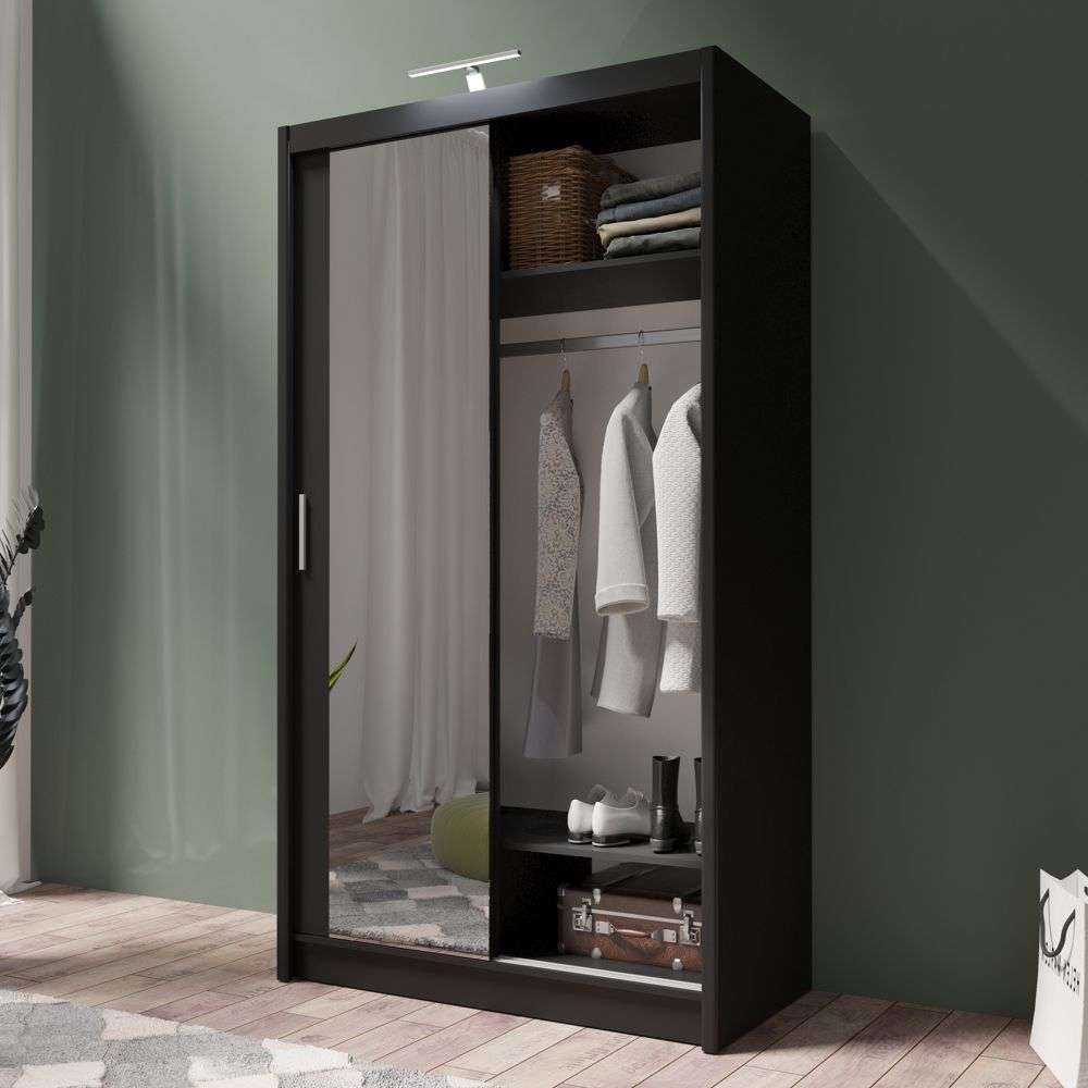 Wardrobe PARIS 120 Black