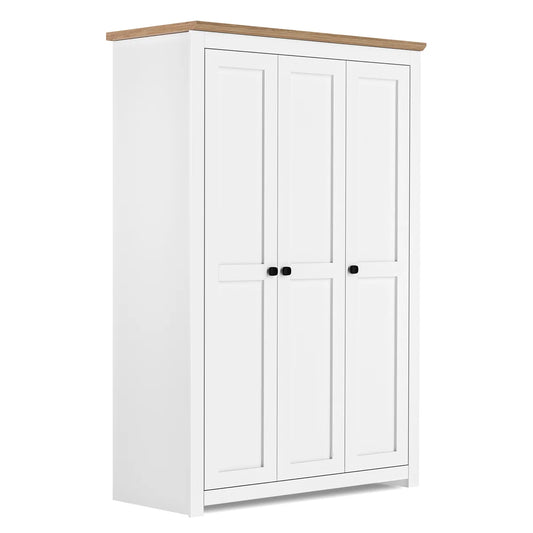 Wardrobe Milford 3DR-120 - White