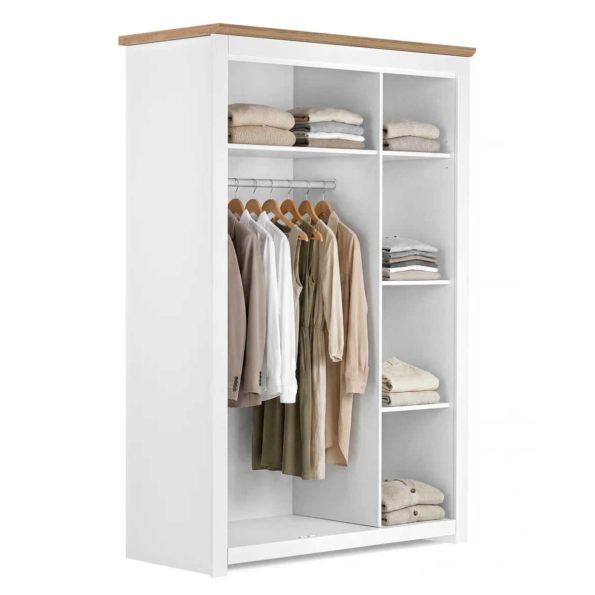 Wardrobe Milford 3DR-120 - White