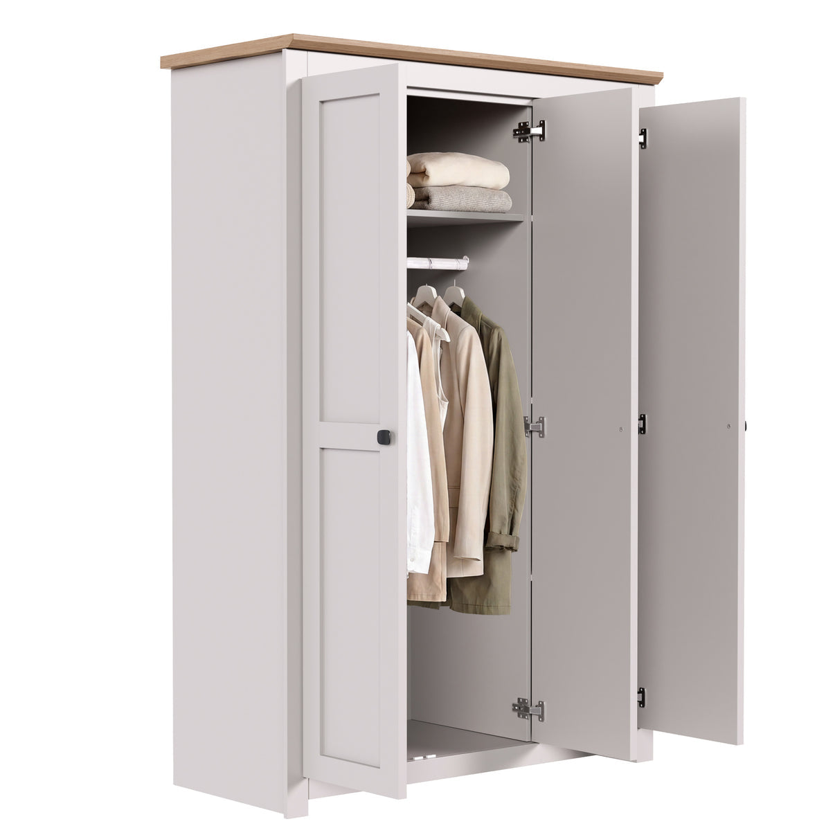 Wardrobe Milford 3DR-120 - Cashmere
