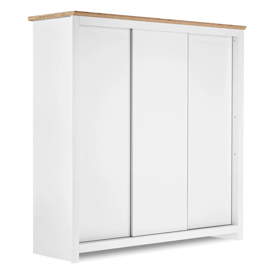 Sliding Wardrobe Milford 3DR-180 - White