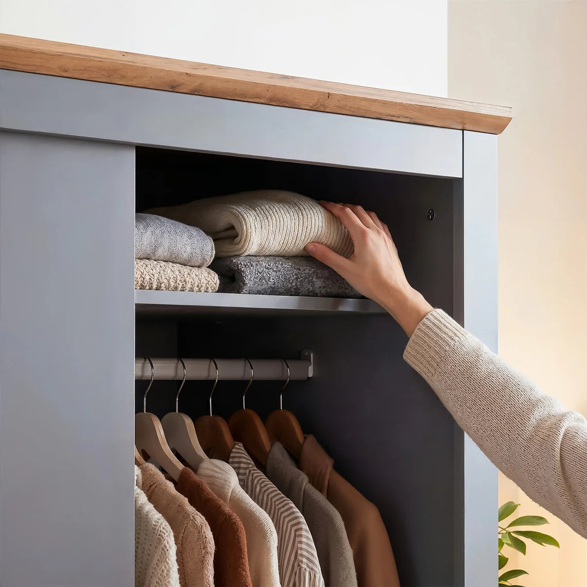 Sliding Wardrobe Milford 2DR-120 - Graphite