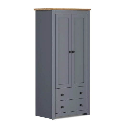 Wardrobe Milford 2DR/2D-80 - Graphite