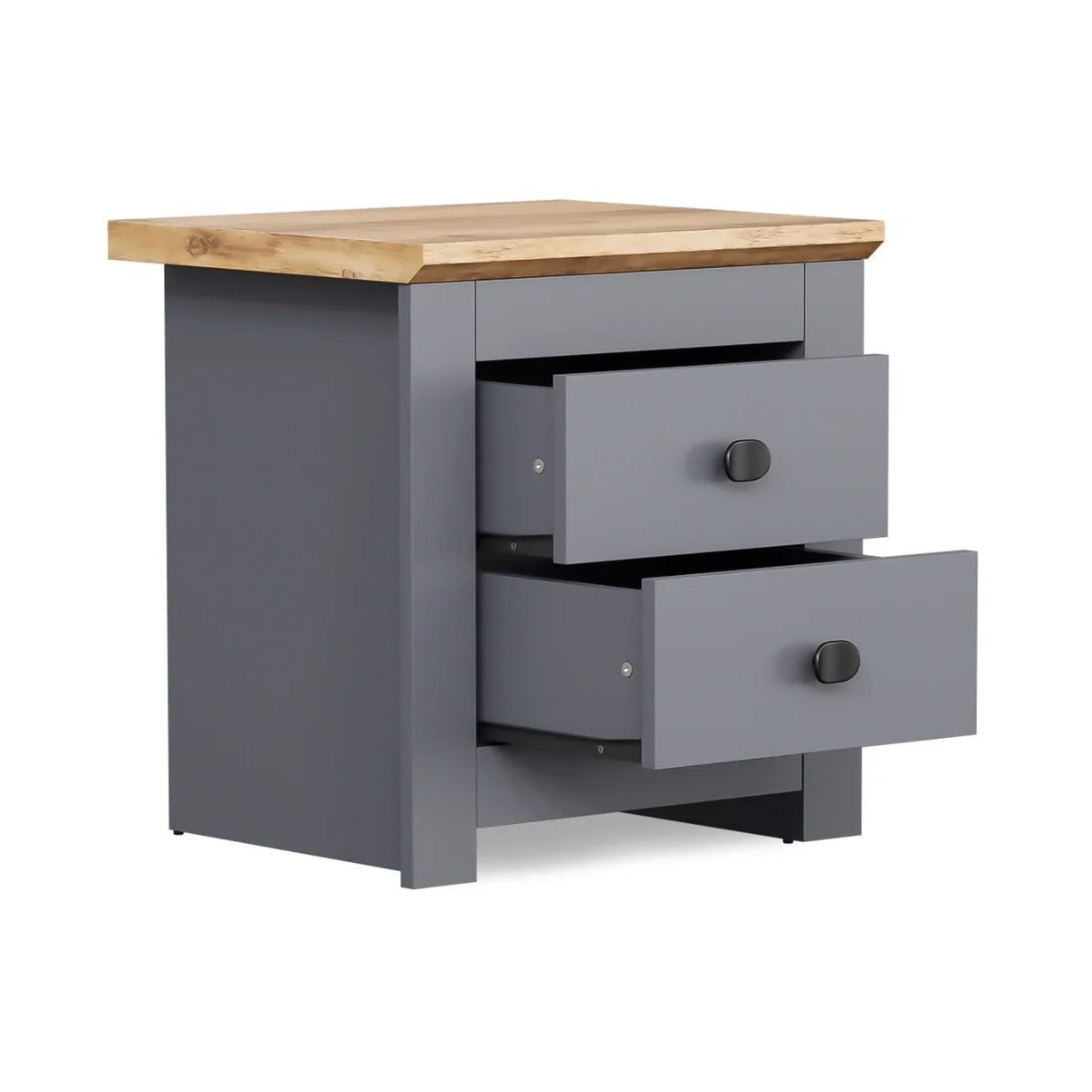 Bedside Table Milford 2D - Graphite