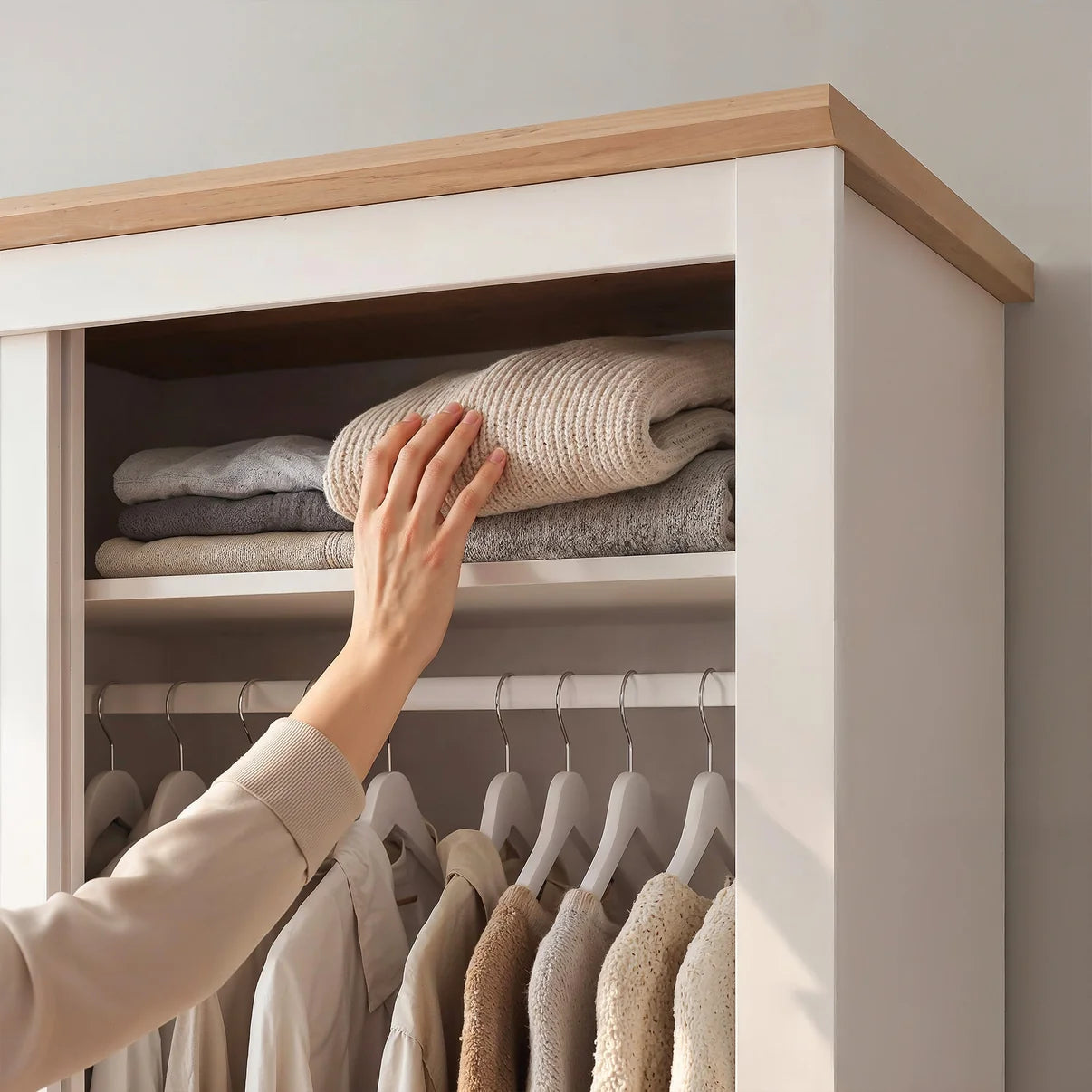 Sliding Wardrobe Milford 2DR-120 - Cashmere