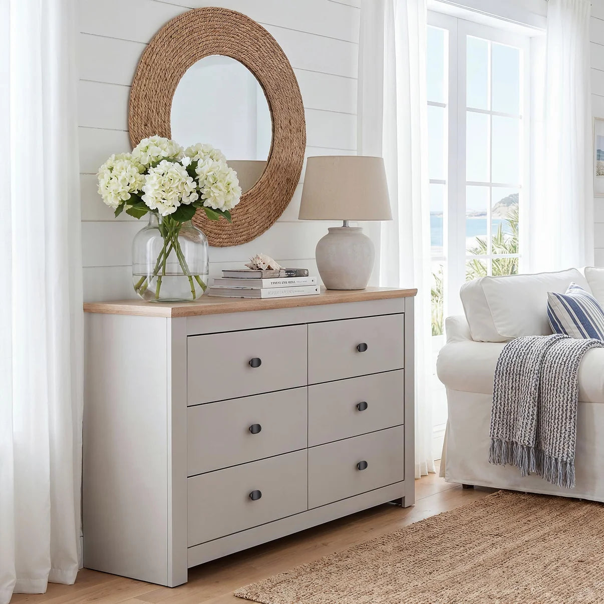 Chest of Drawers Milford DF-CF202CH-6D - Cashmere