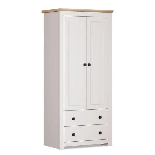 Wardrobe Milford 2DR2D-80 - Cashmere