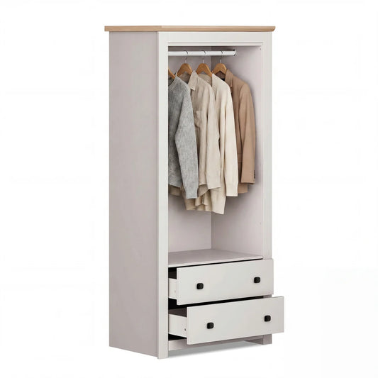 Wardrobe Milford 2DR2D-80 - Cashmere