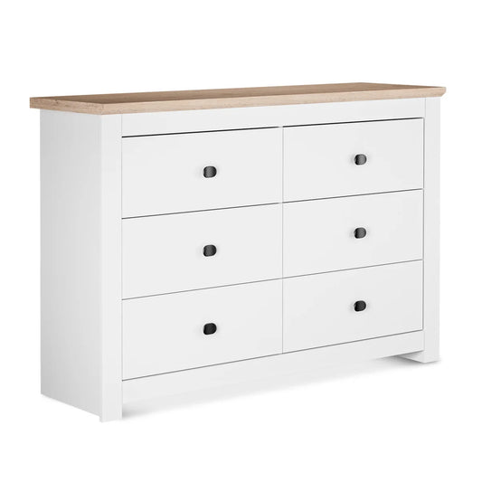 Chest of Drawers Milford 6D - White