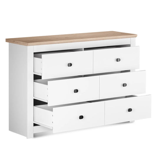 Chest of Drawers Milford 6D - White