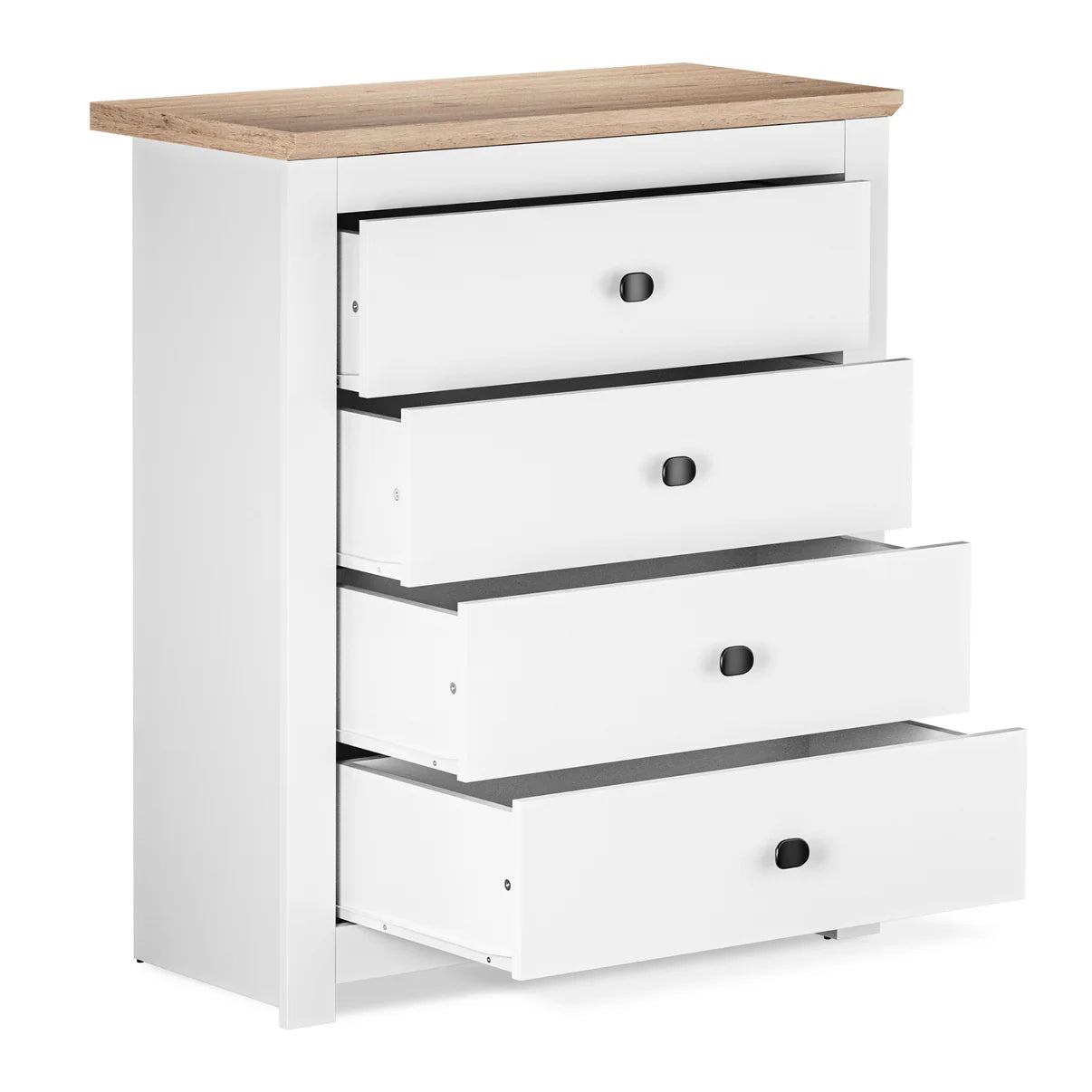 Chest of Drawers Milford 4D - White