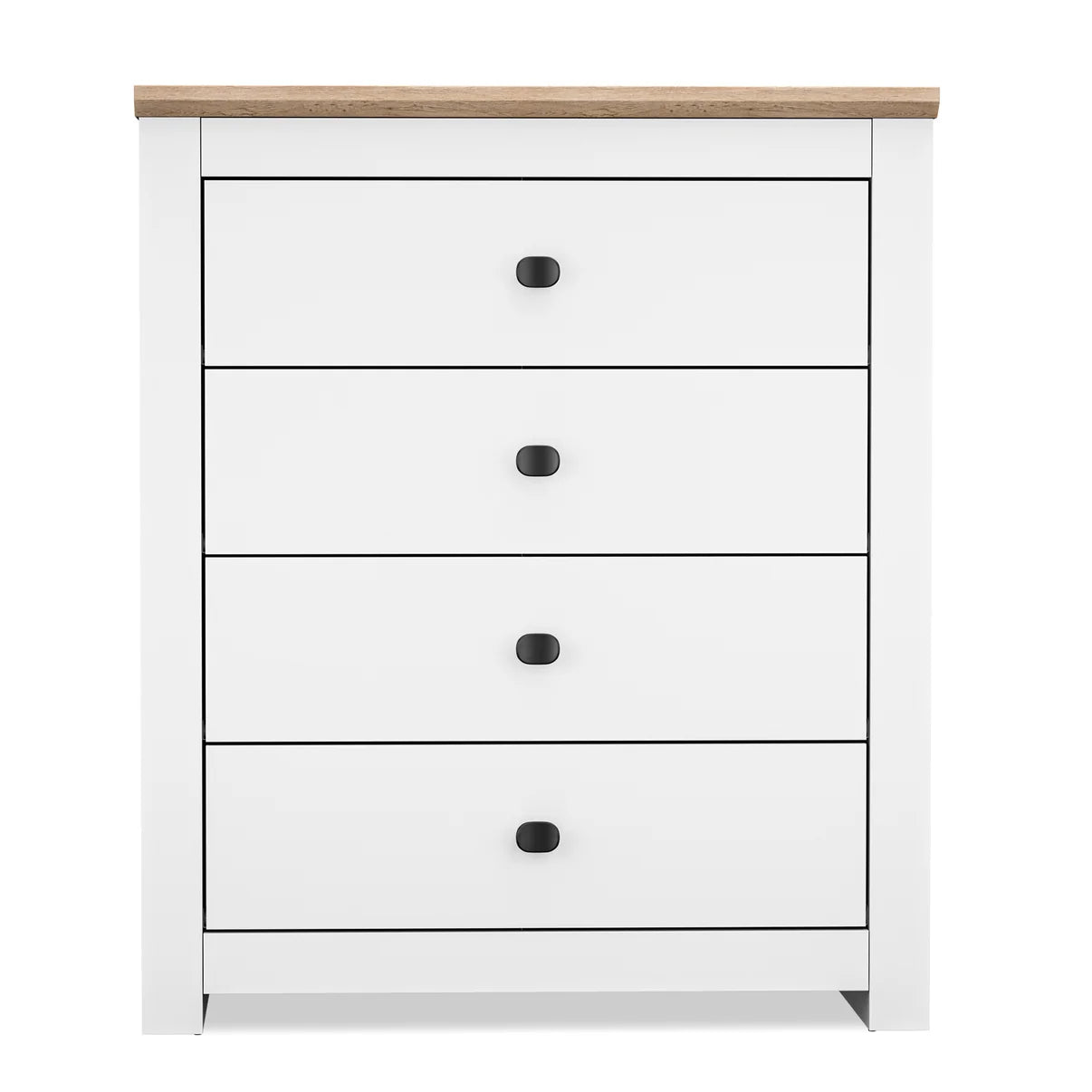 Chest of Drawers Milford 4D - White