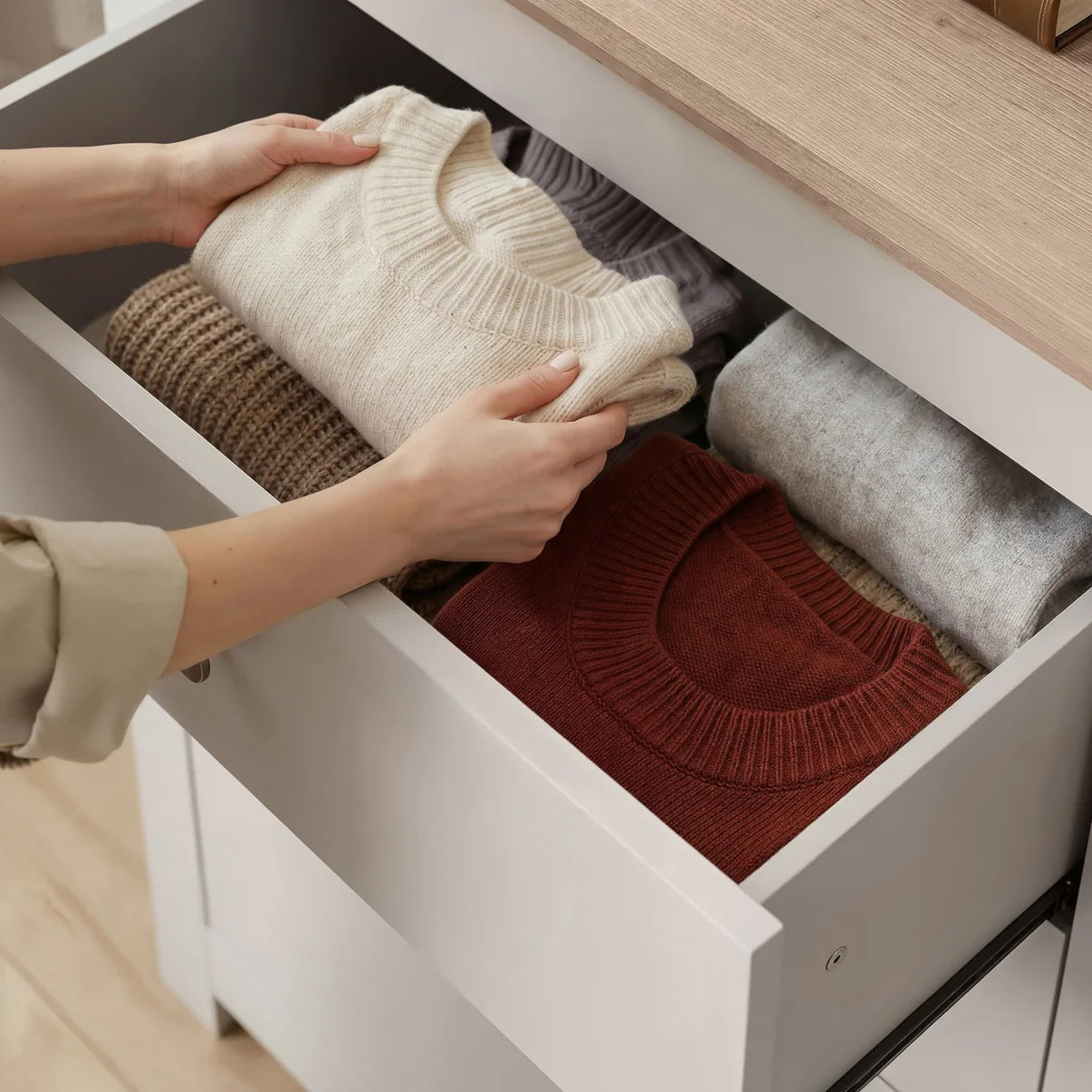 Chest of Drawers Milford 4D - White