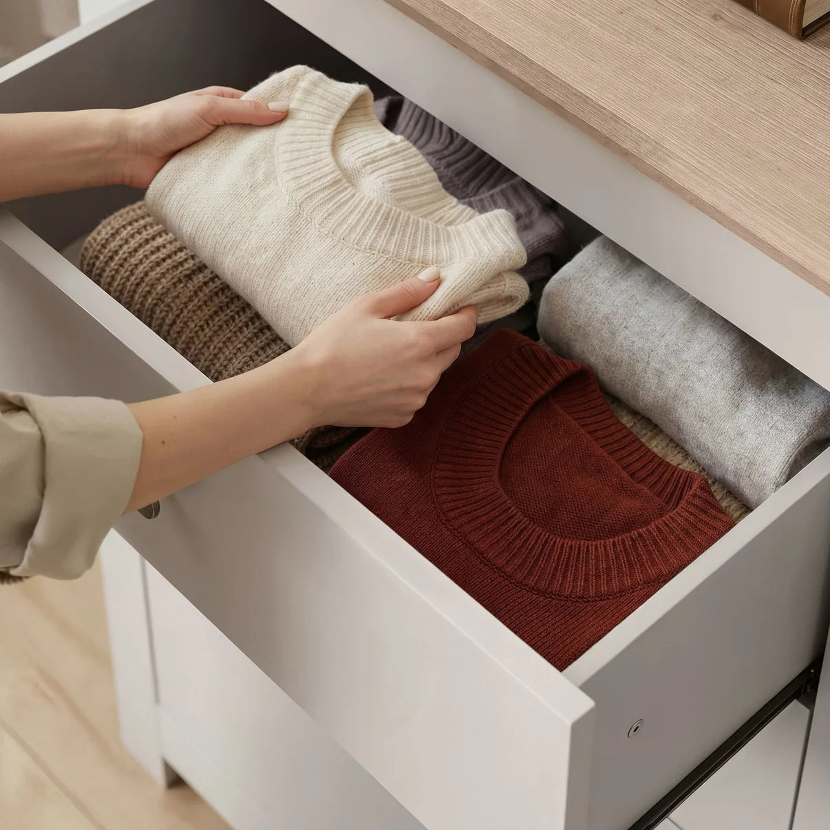 Chest of Drawers Milford 4D - Cashmere