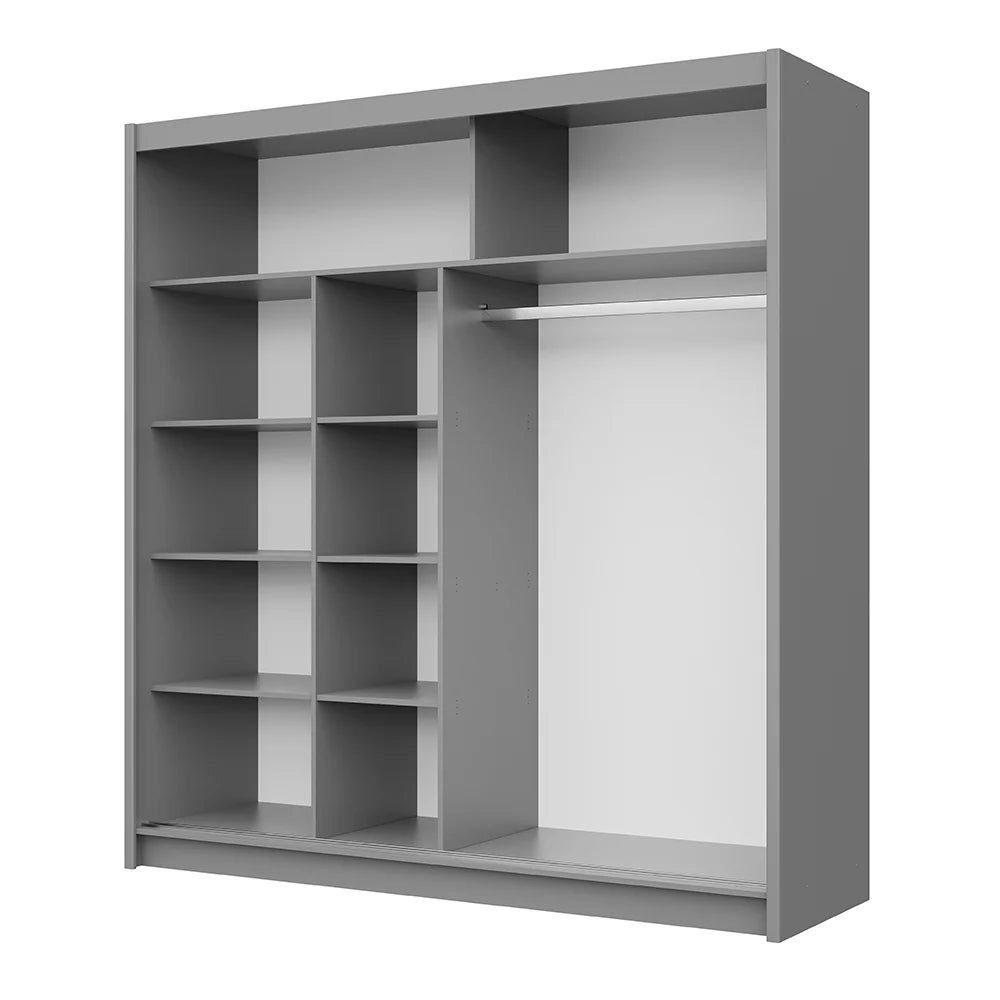 Wardrobe DAKOTA 203 Graphite