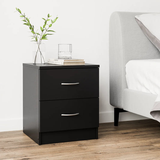 Bedside table Essential 2D - black