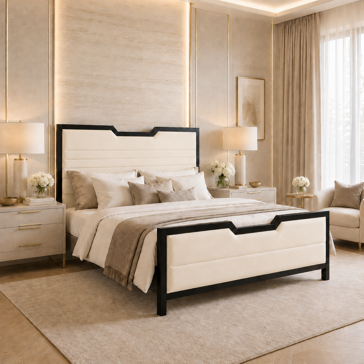Holmes Metal Bed