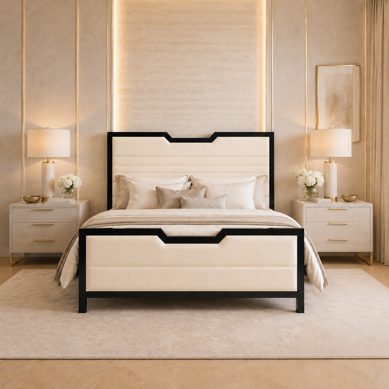 Holmes Metal Bed