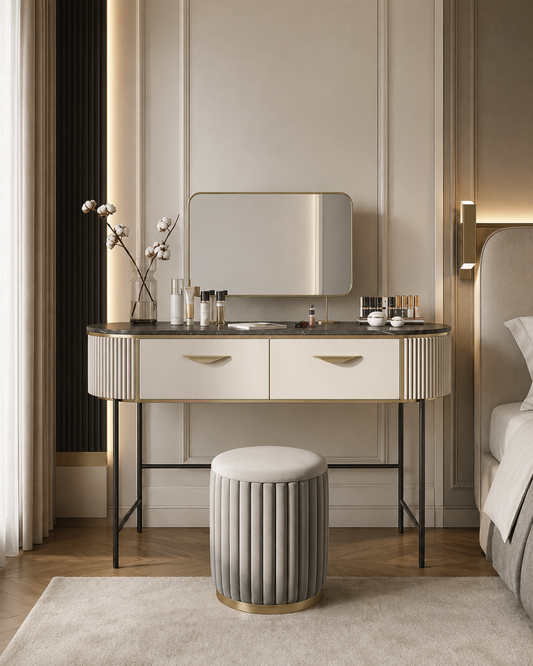 Elmore Dressing Table With Mirror
