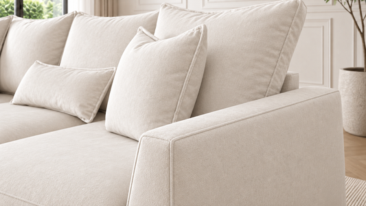 Bordeaux U shaped Sofa