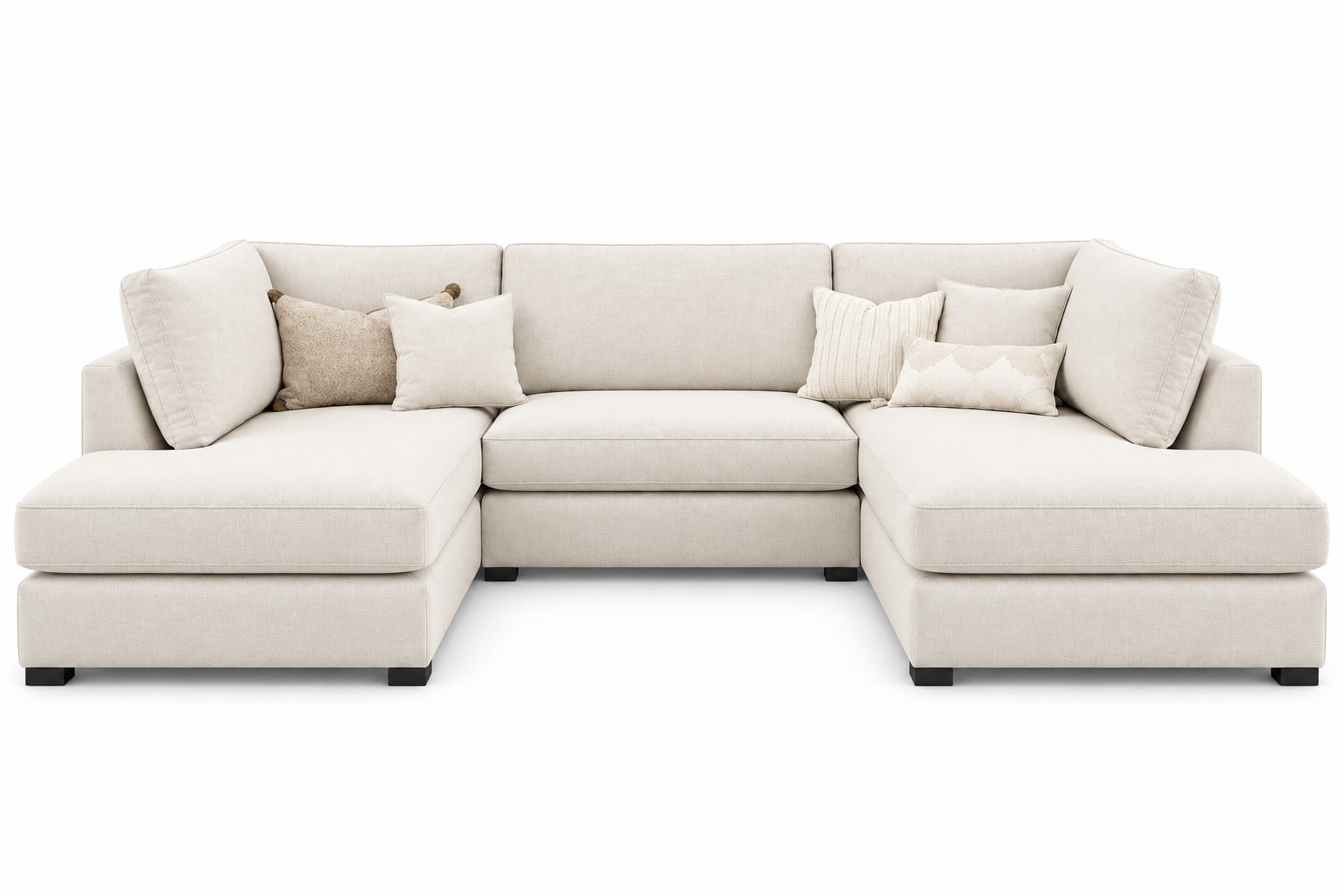 Bordeaux U shaped Sofa