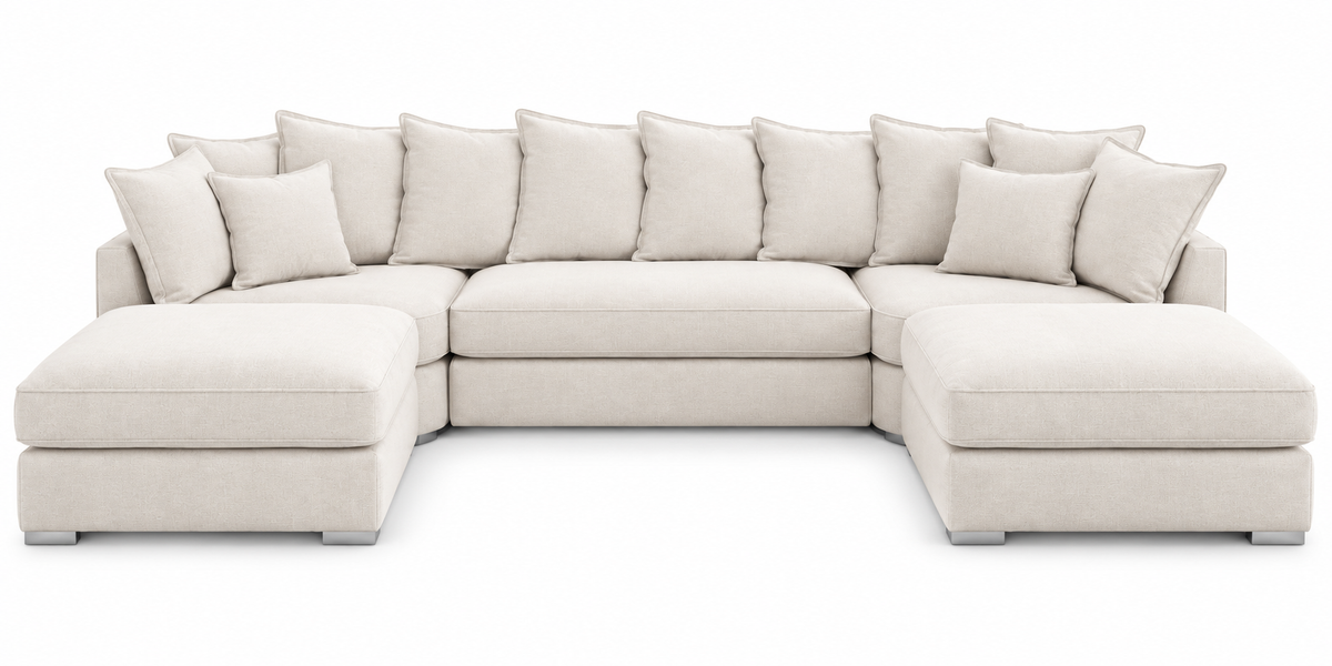 Winchester U Shaped Scatter Back Sofa