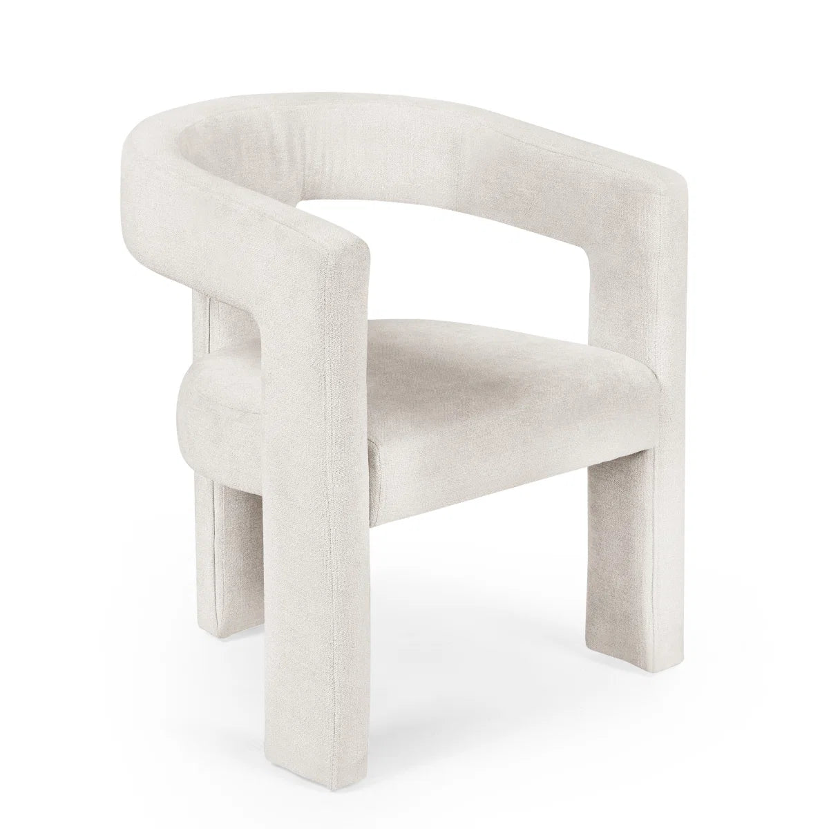Set of 2 Elysium Chairs (Cream/Grey)