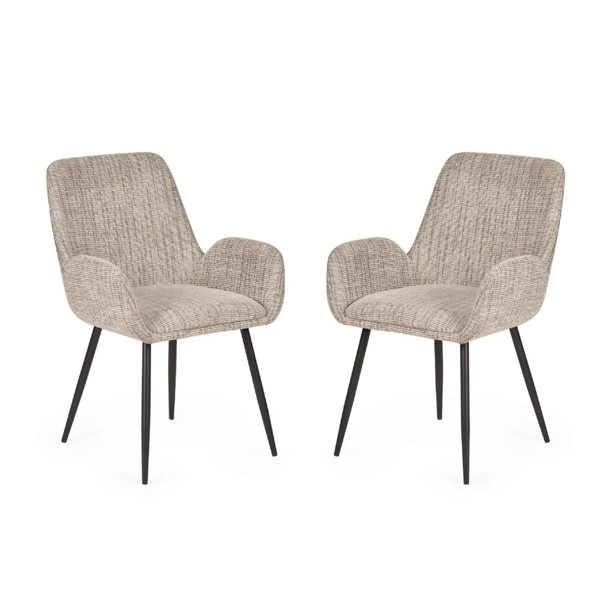 Set of 2 Barkley Upholstered Dining Chairs