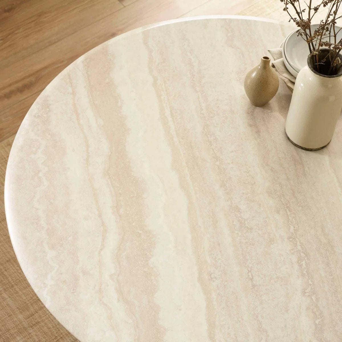 Venice Cream Marble Effect Table