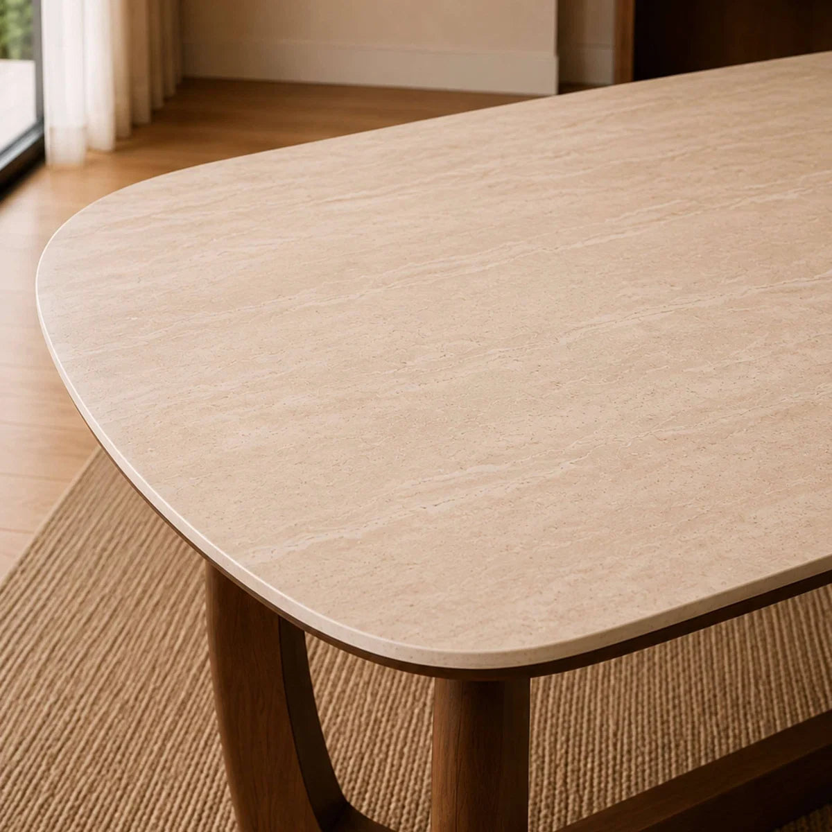 Portugal Stone Top Dining Table - 180cm