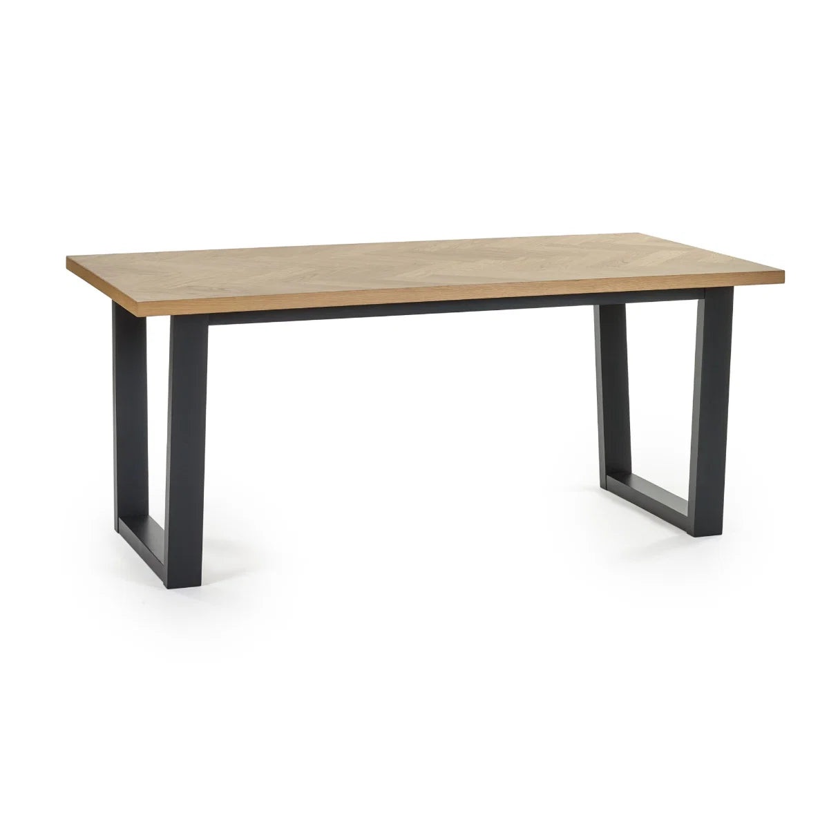 Hilton Oak Veneer Dining Table - 180cm