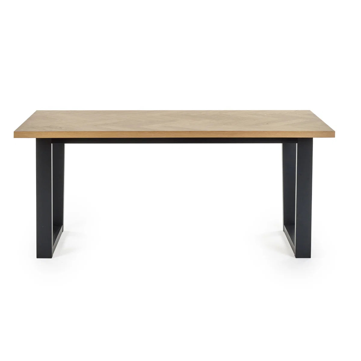 Hilton Oak Veneer Dining Table - 180cm