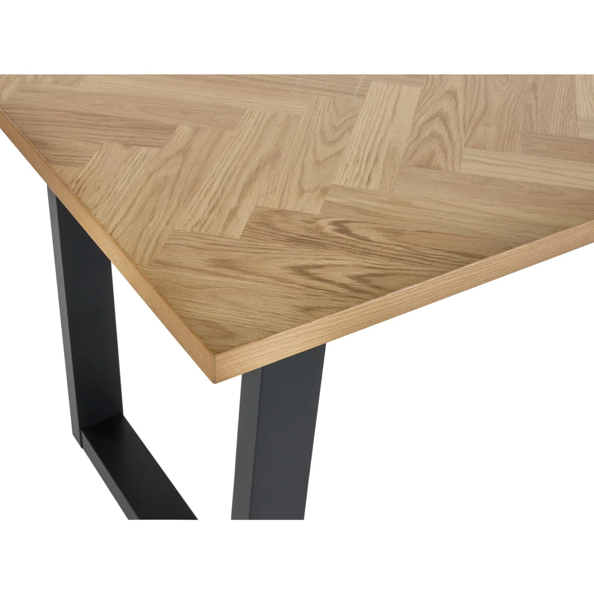 Hilton Oak Veneer Dining Table - 180cm