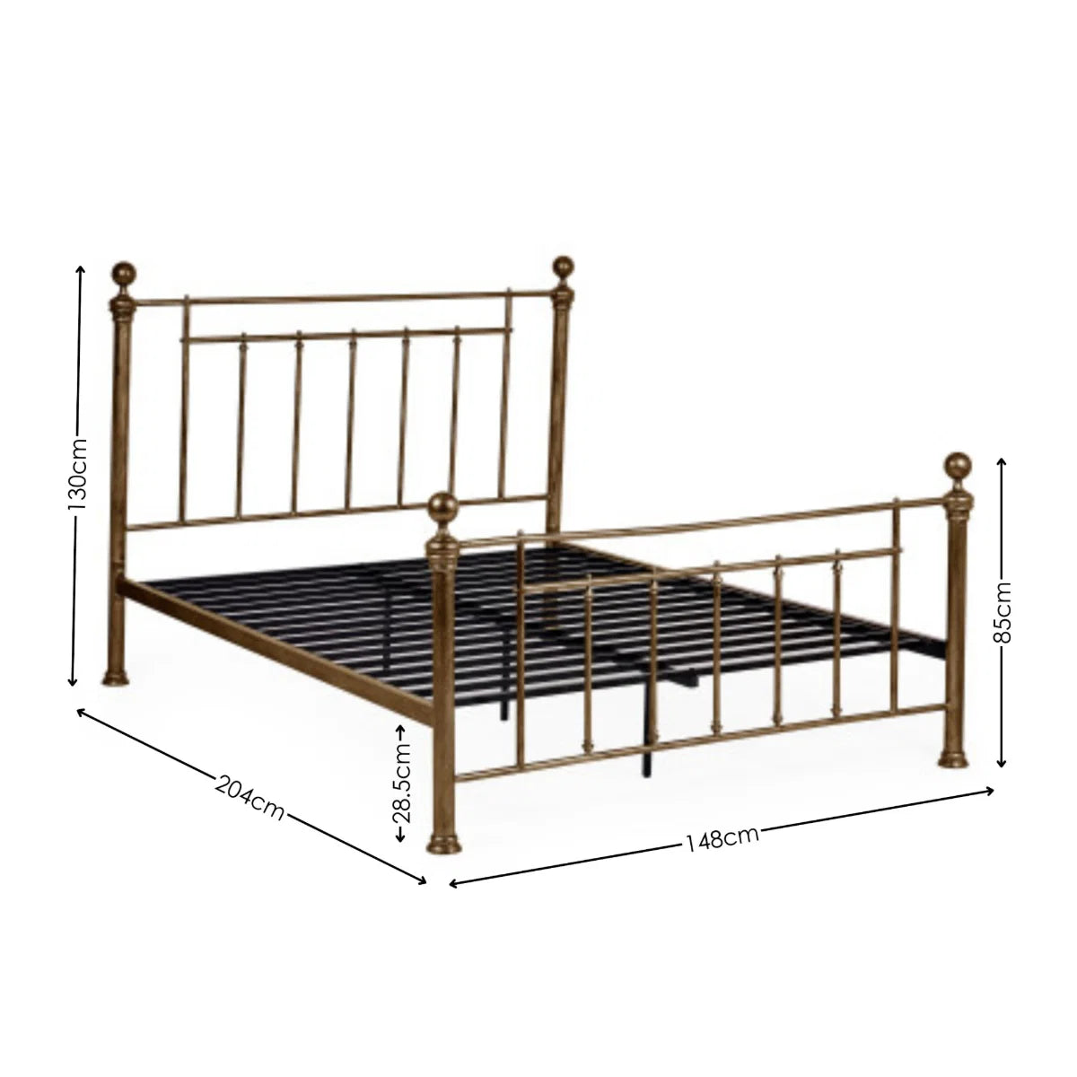 Aurelia Metal Bed