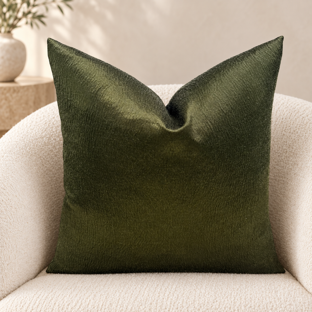 The Couture Cushion - The Everest Green Laurent - Style No. 24