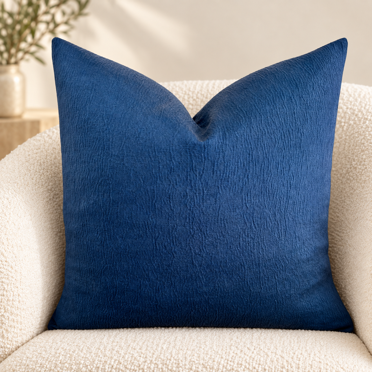 The Couture Cushion - The Navy Laurent - Style No. 202