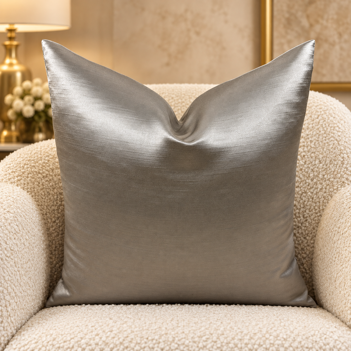 The Couture Cushion - The Grey Chanele - Style No. 141