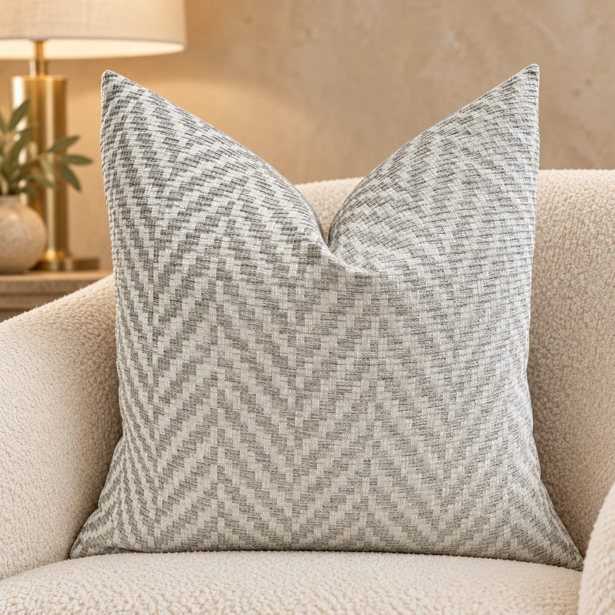 The Couture Cushion - The Grey Michi - Style No. 95