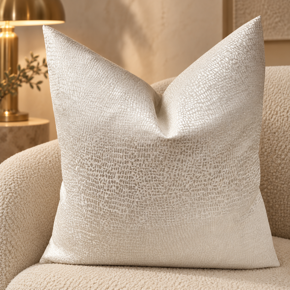 The Couture Cushion - The Ivory Vera - Style No. 26
