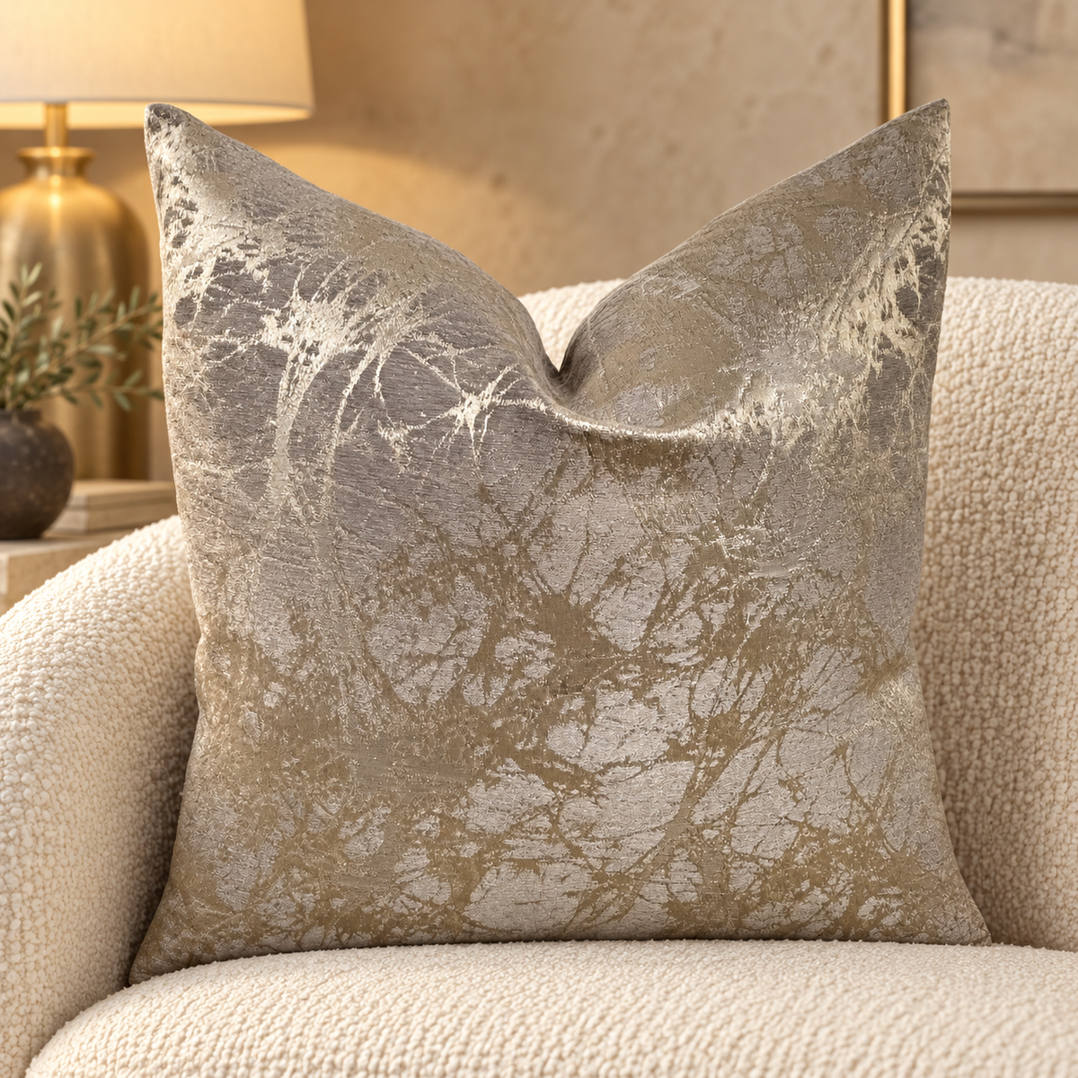 The Couture Cushion - The Silver Cooper - Style No. 137
