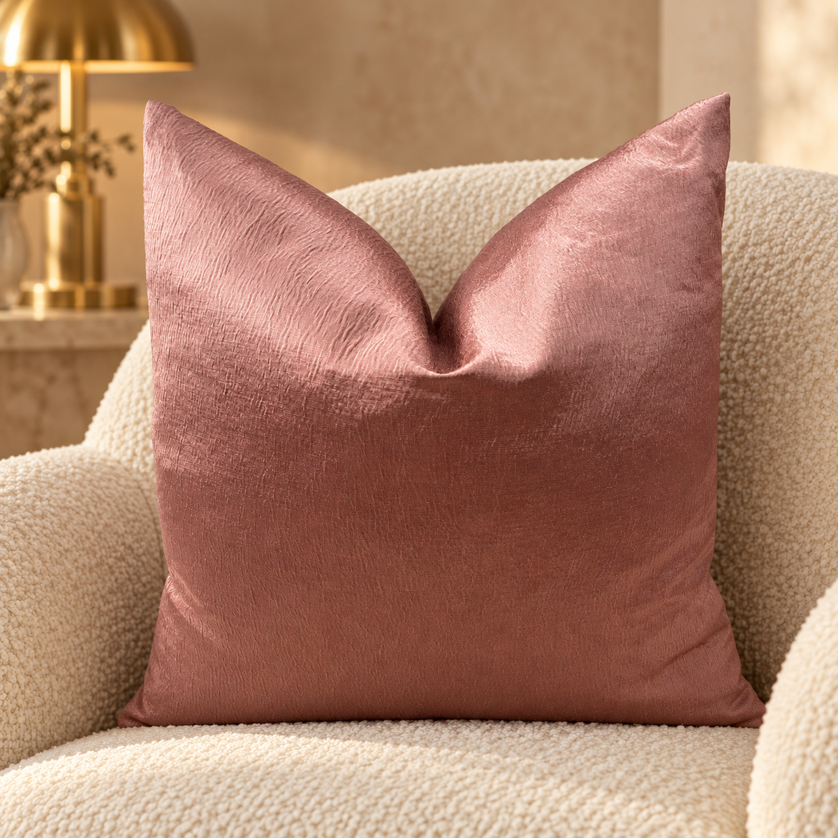 The Couture Cushion - The Dusty Pink Laura - Style No. 25