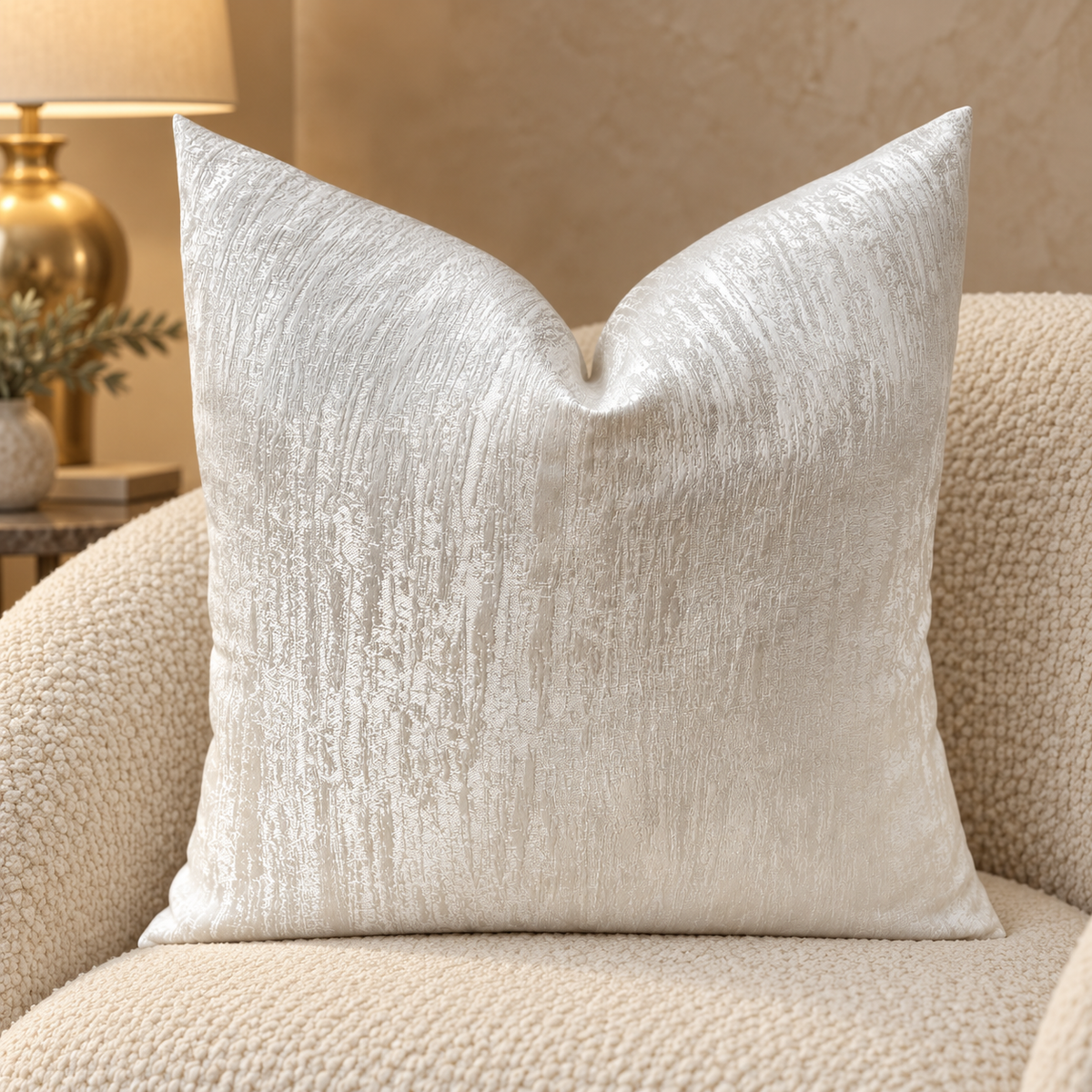 The Couture Cushion - The White Stella - Style No. 120