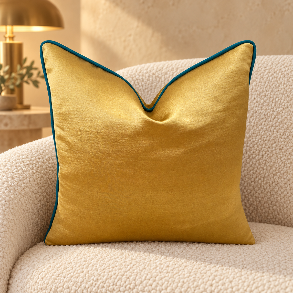 The Couture Cushion - The Gold Laura - Style No. 131