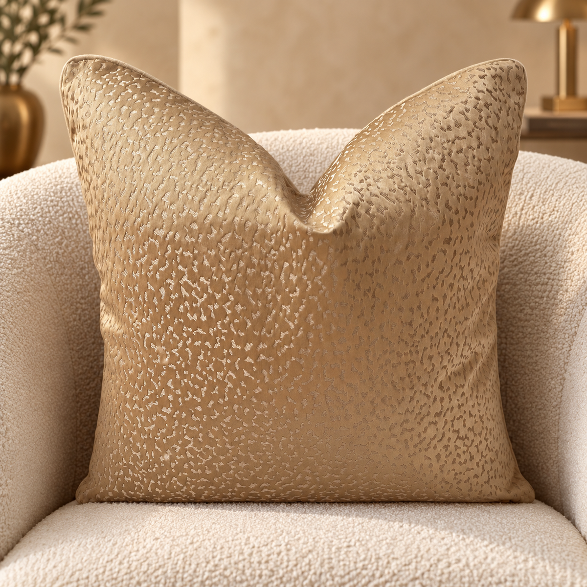 The Couture Cushion - The Gold Mossimo - Style No. 71